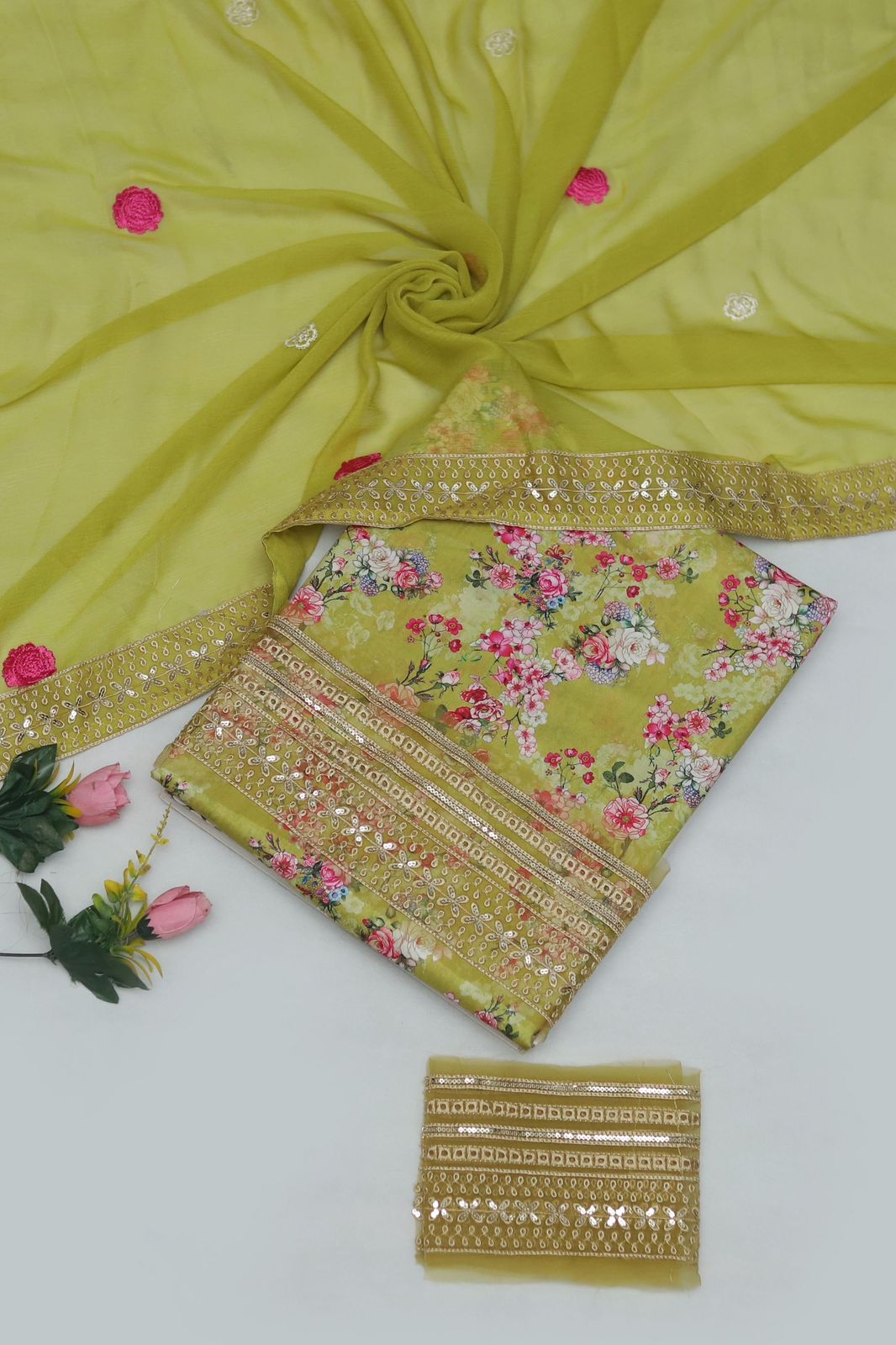 MARIA.B LAWN Fabric 3Pc