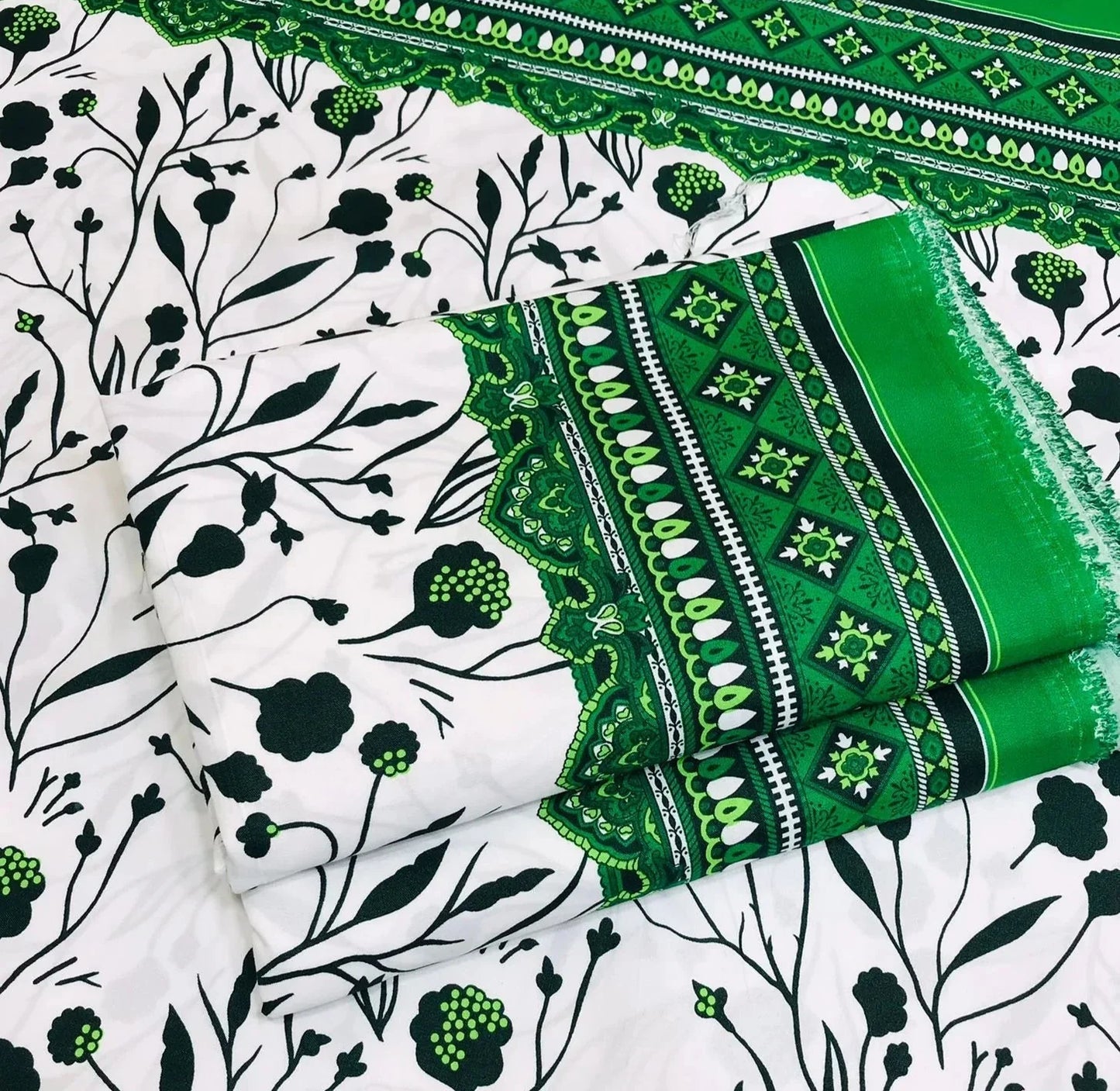 MICRO COTTON PRINTED PREMIUM | 2 PIECE [ SALE OFFER ] PC 1
