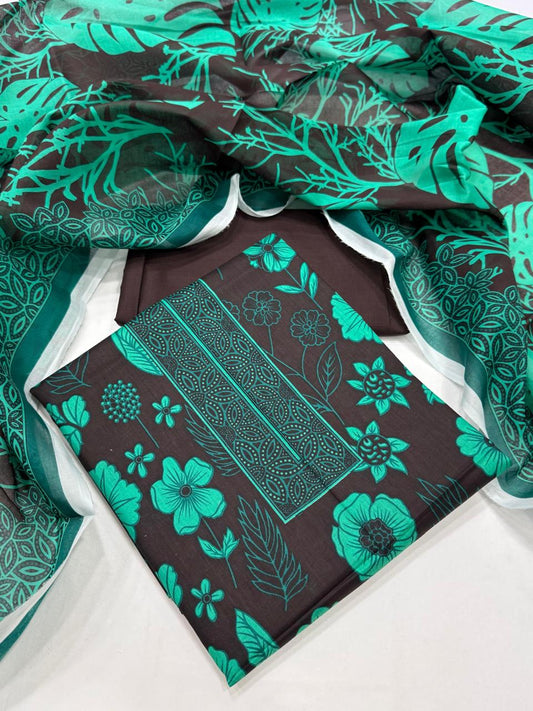 ALMIRAH LAWN 3PCS