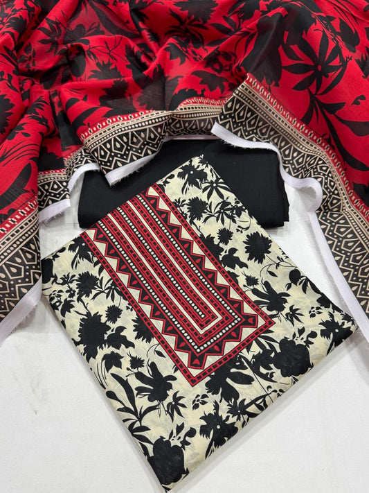 ALMIRAH LAWN 3PCS