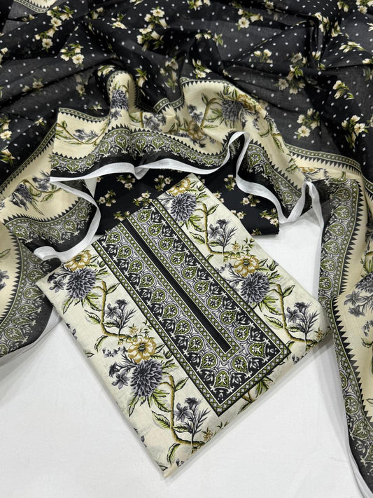 ALMIRAH LAWN 3PCS