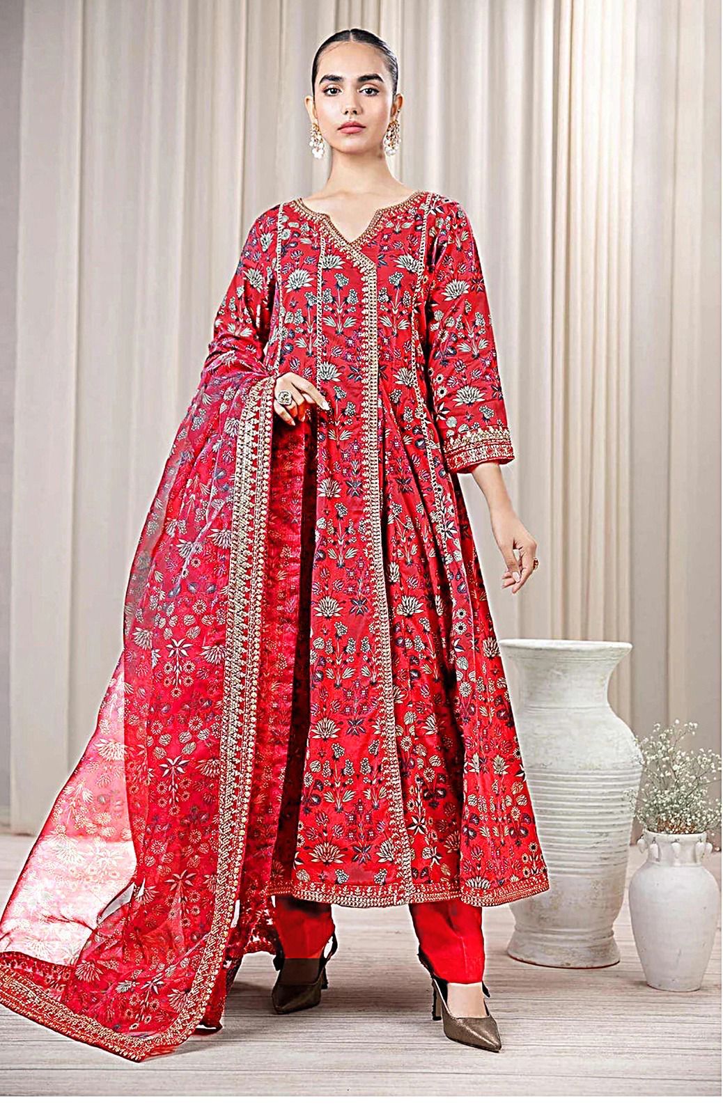 MARIA.B  LAWN Fabric 3Pc